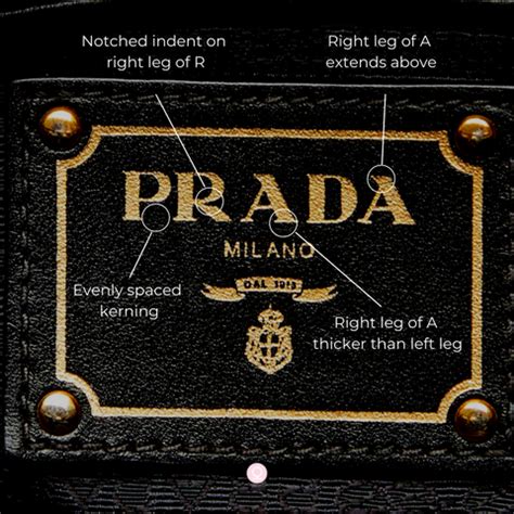 fake prada logo vs real|prada serial number checker.